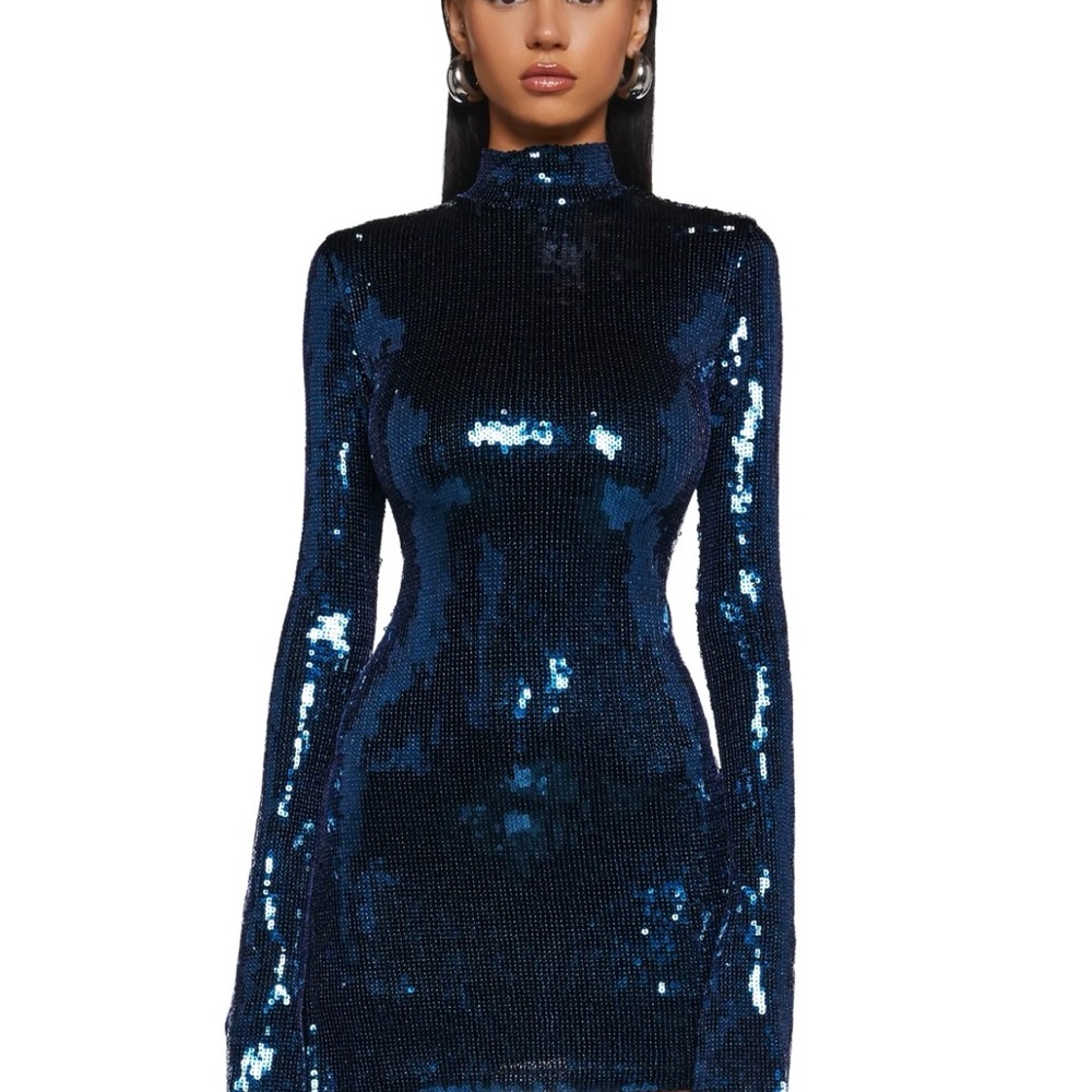 CHIC AT MIDNIGHT MINI DRESS